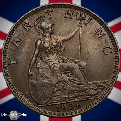 Great Britain 1936 Farthing 1/4d GB4981