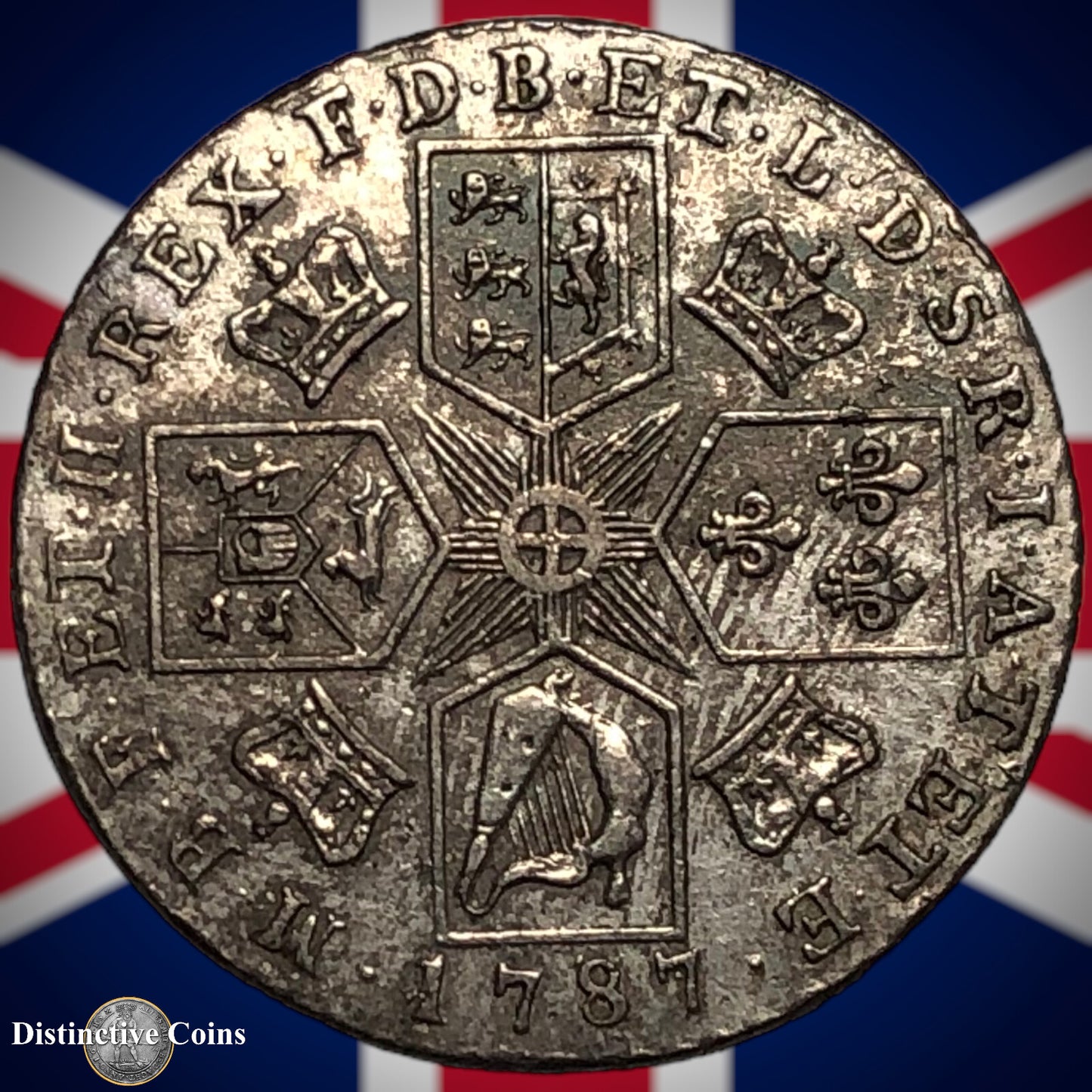 Great Britain 1787 British One Shilling GB0022