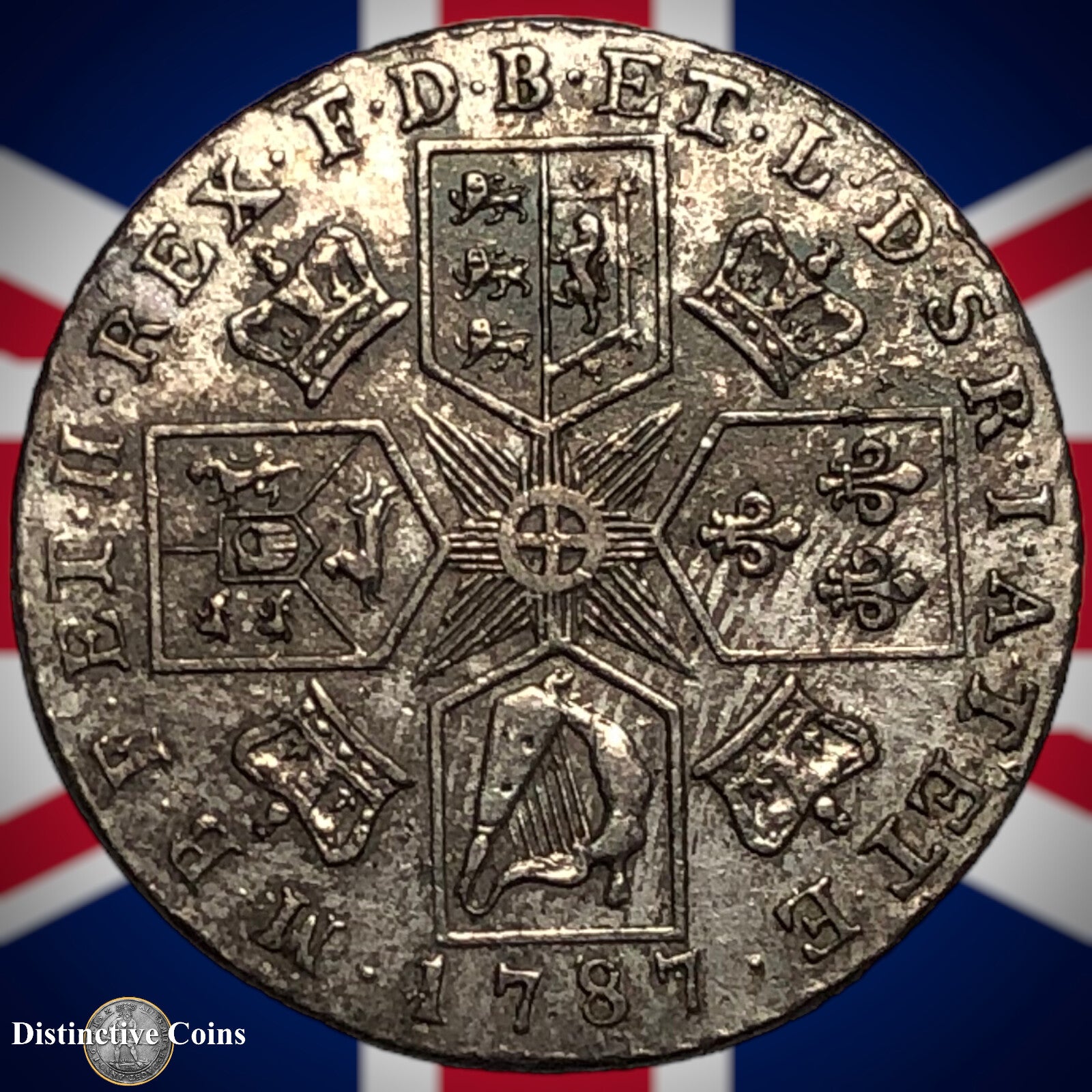 Great Britain 1787 British One Shilling GB0022