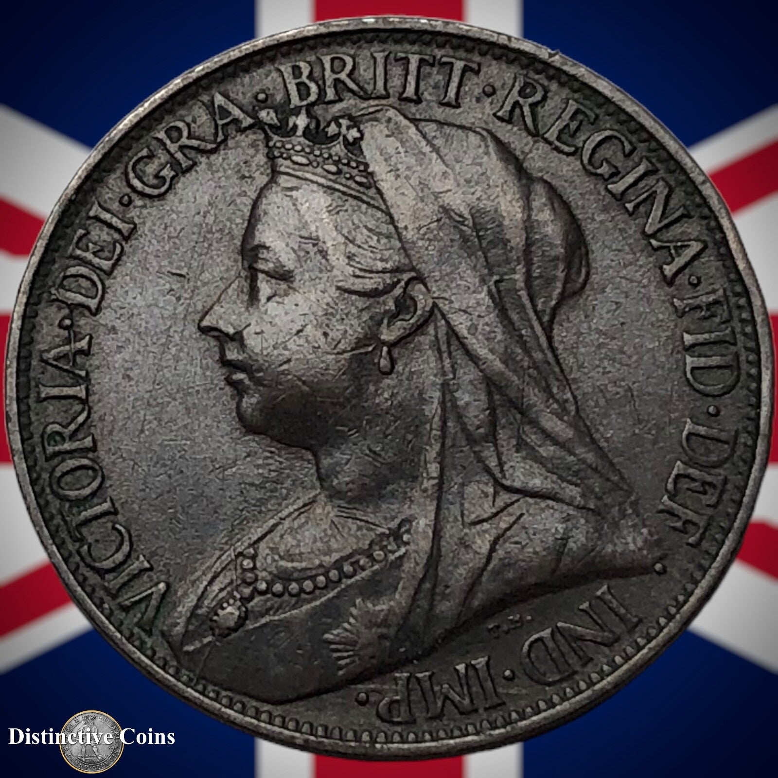 Great Britain 1897 Farthing 1/4d GB4437