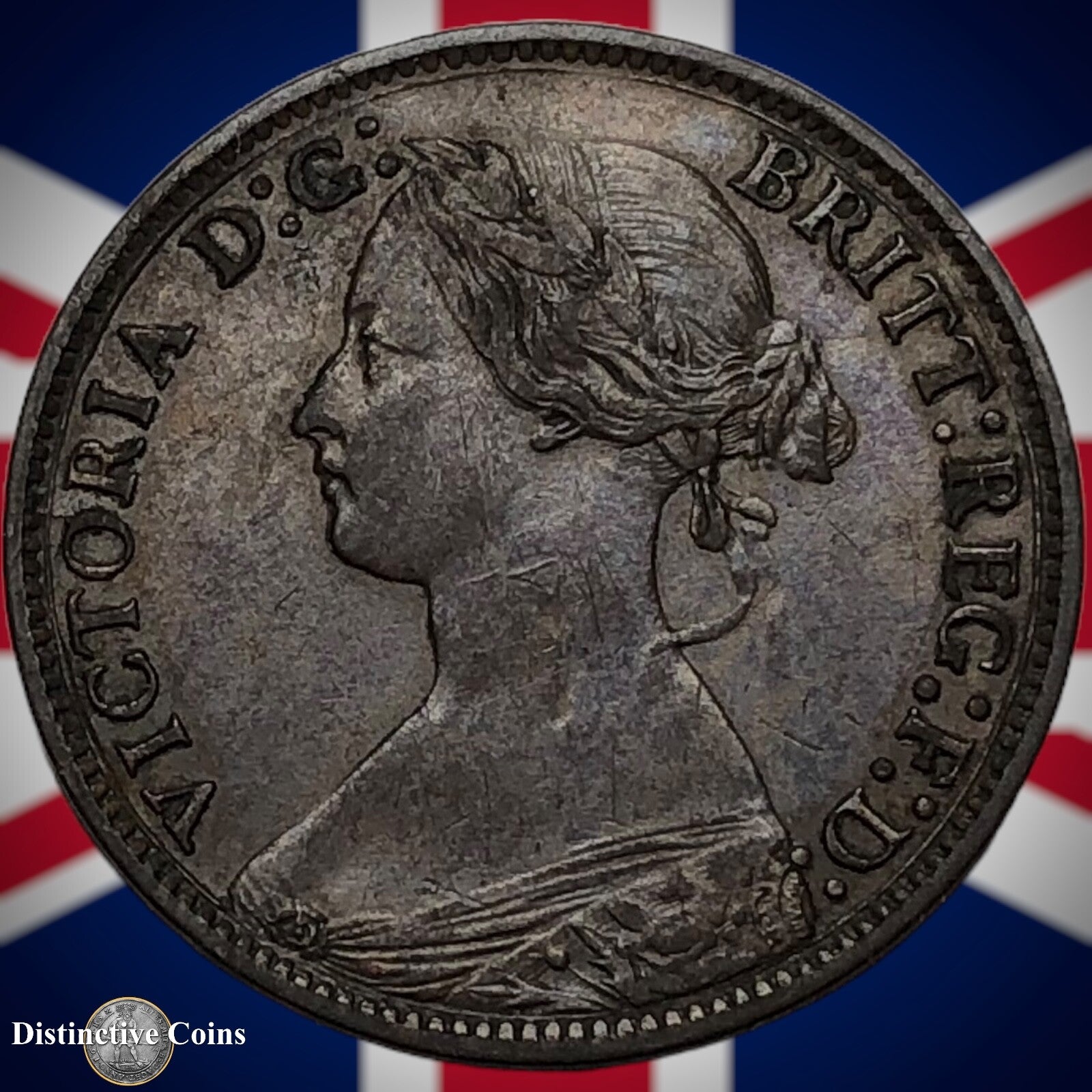 Great Britain 1869 Farthing 1/4d GB3637