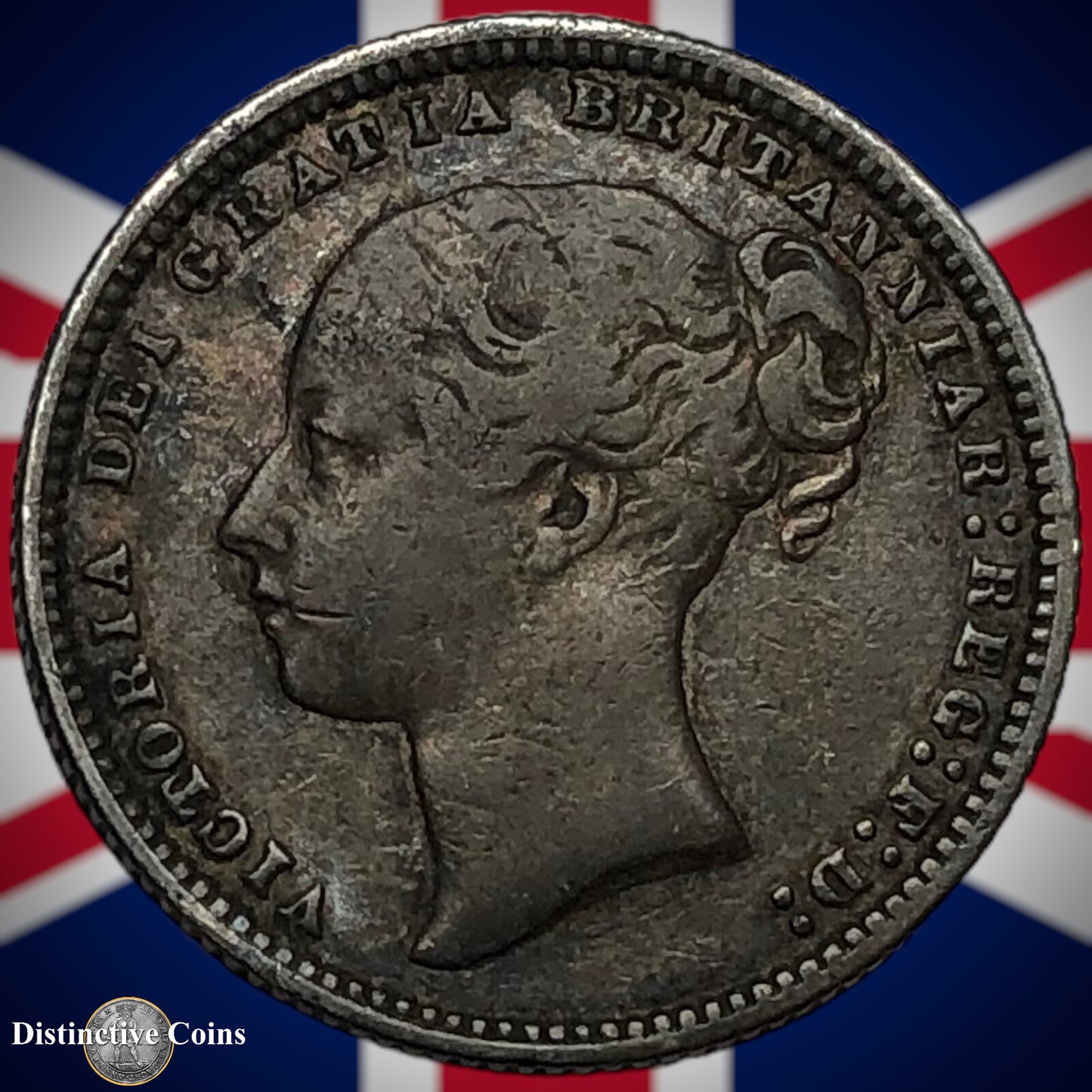 Great Britain 1875 British One Shilling GB0364