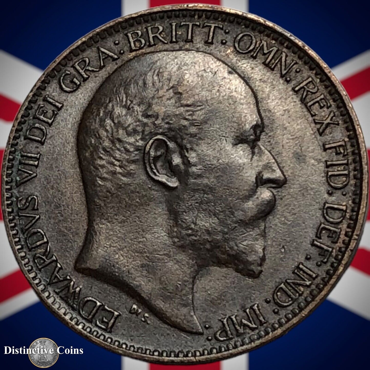 Great Britain 1902 Farthing 1/4d GB4519