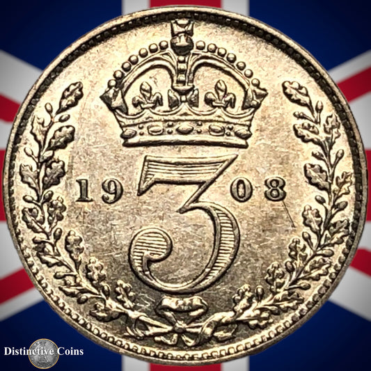 Great Britain 1908 Three Pence GB2116