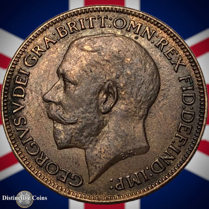 Great Britain 1923 Farthing 1/4d GB4778