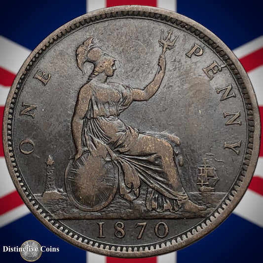 Great Britain 1870 Penny 1d GB6318