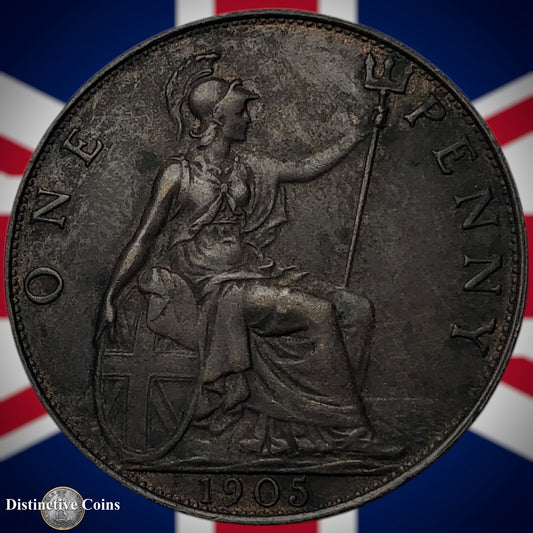 Great Britain 1905 Penny 1d GB6673