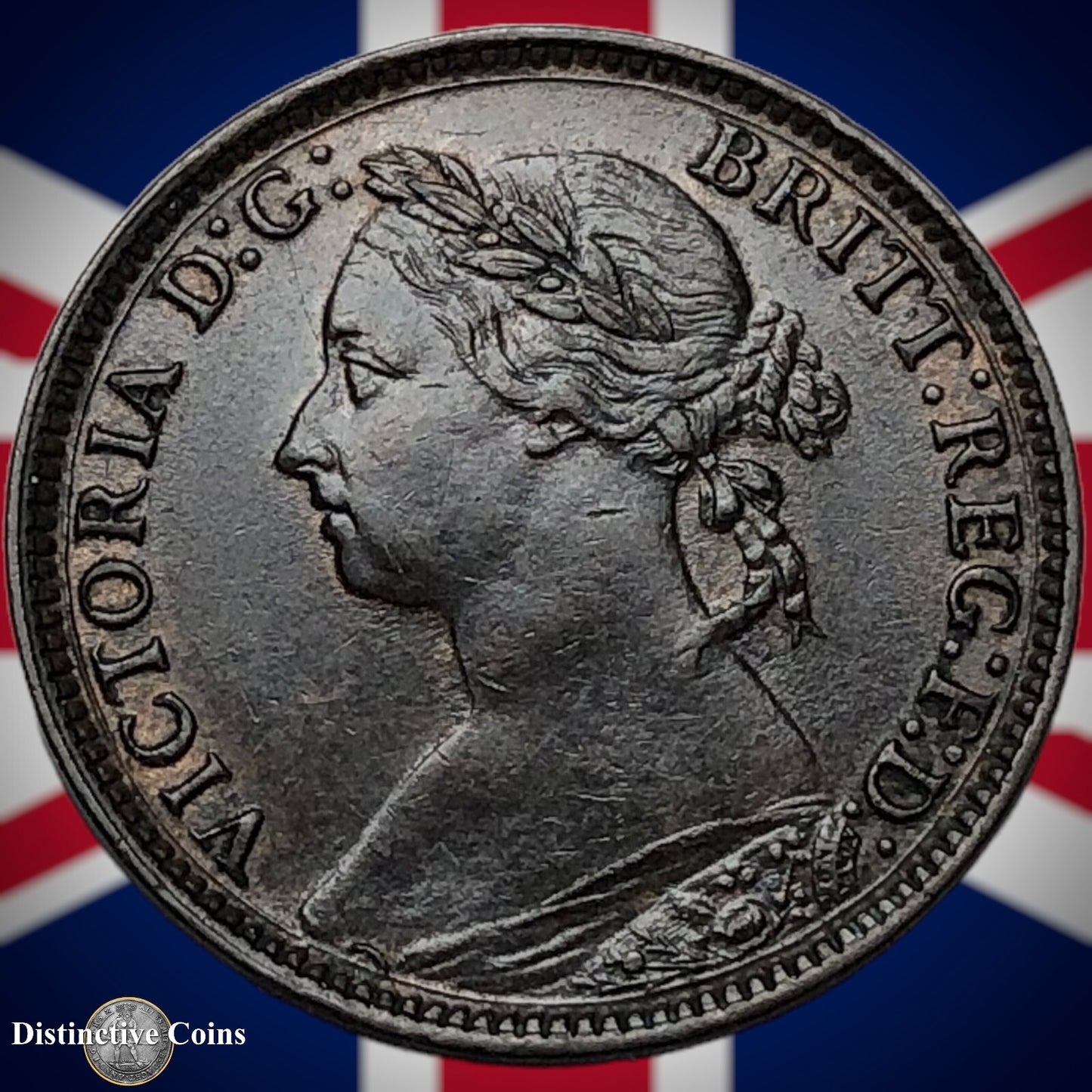 Great Britain 1881 H Farthing 1/4d GB3995