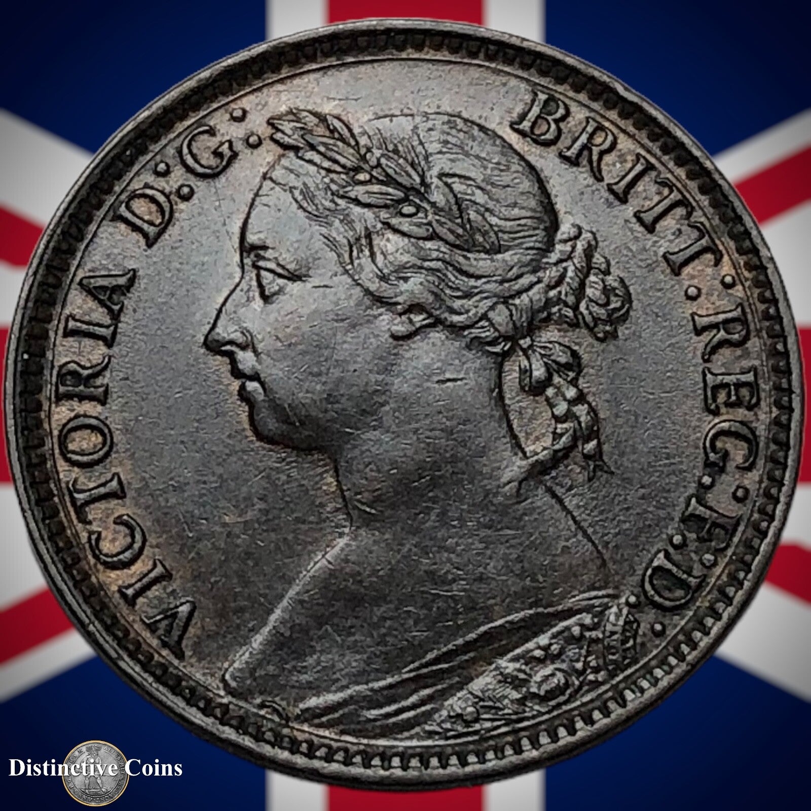 Great Britain 1881 H Farthing 1/4d GB3995