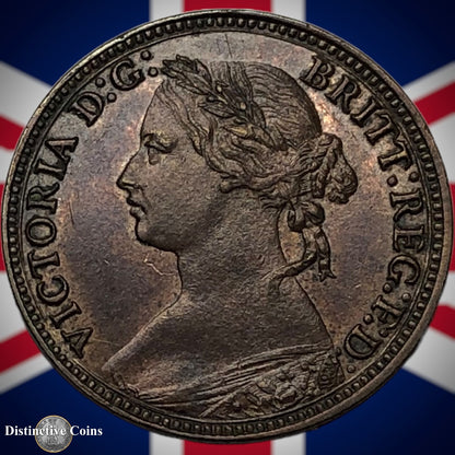 Great Britain 1874 H Farthing 1/4d GB3721