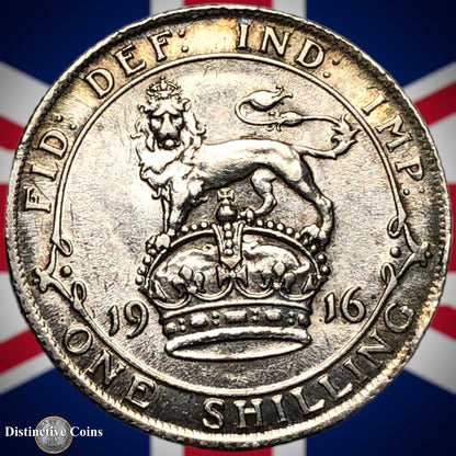 Great Britain 1916 One Shilling GB0963