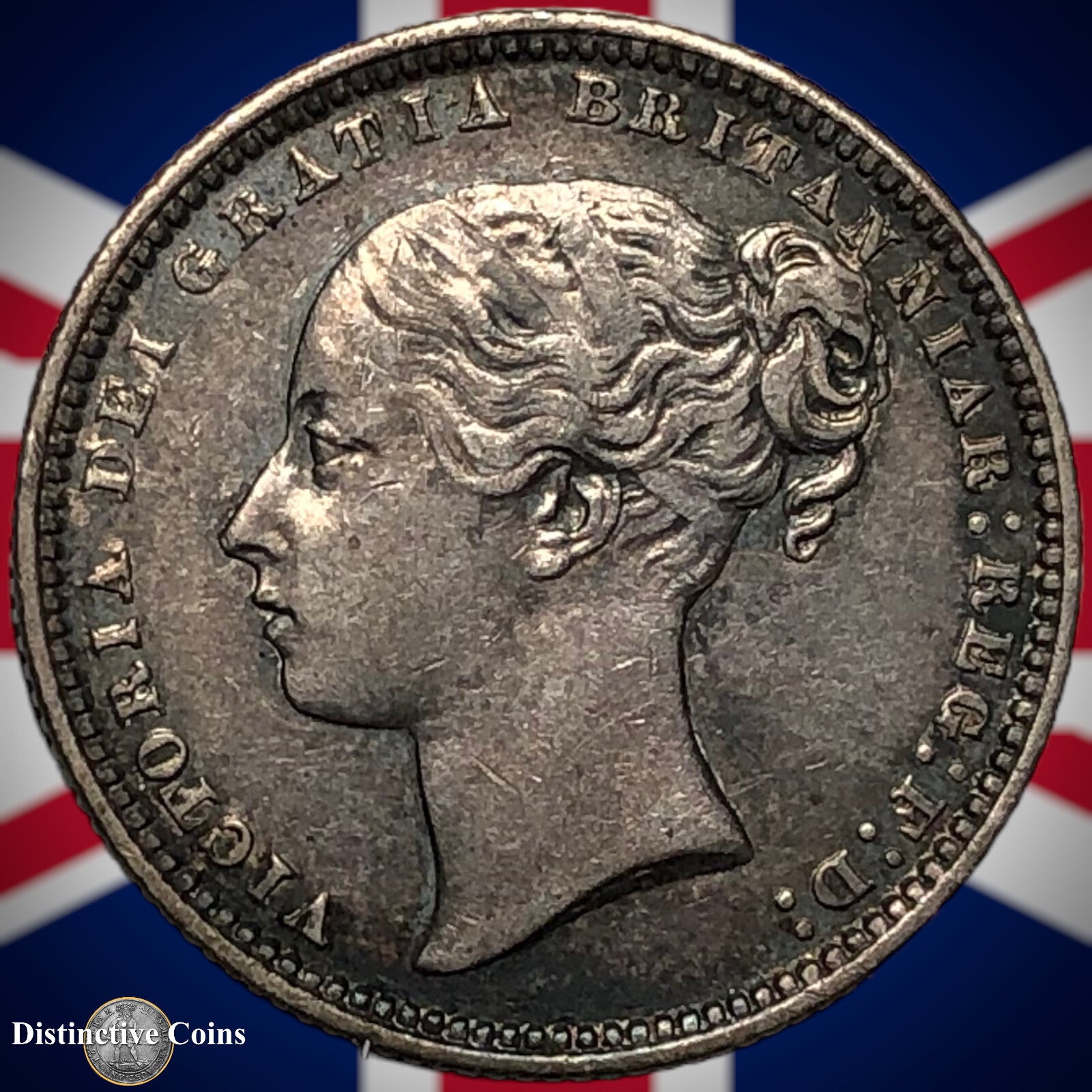 Great Britain 1871 British One Shilling GB0319