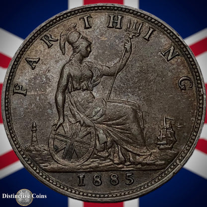 Great Britain 1885 Farthing 1/4d GB4167