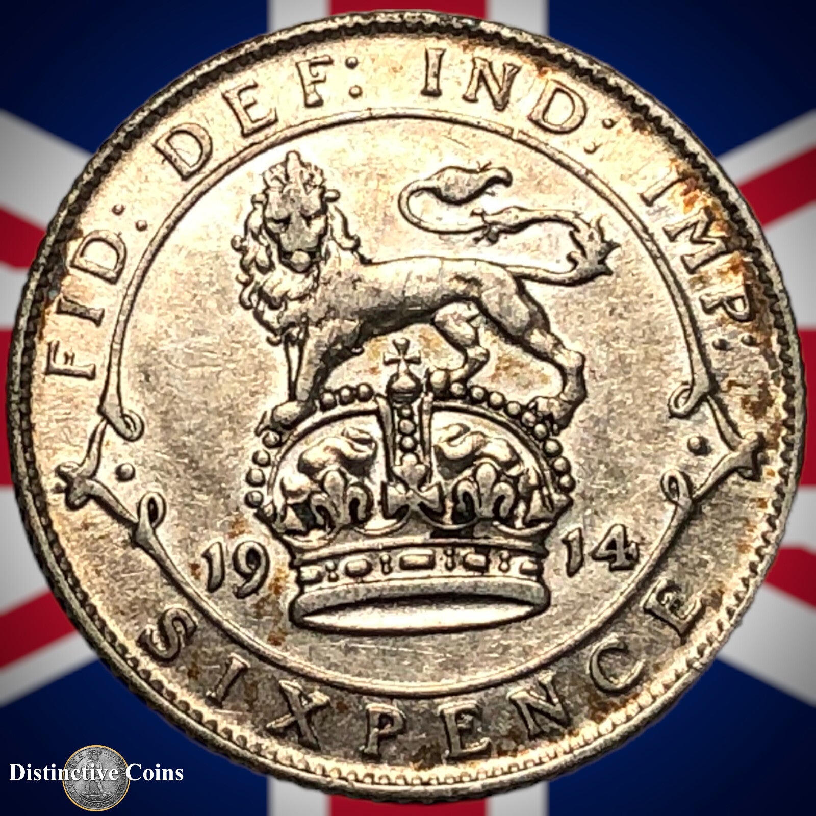 Great Britain 1914 Six Pence GB1580