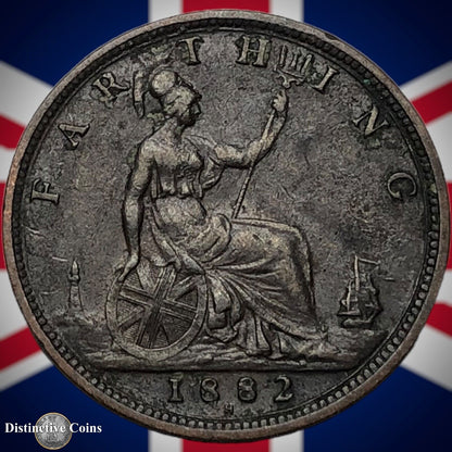 Great Britain 1882 H Farthing 1/4d GB4026