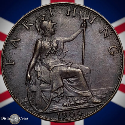 Great Britain 1904 Farthing 1/4d GB4567