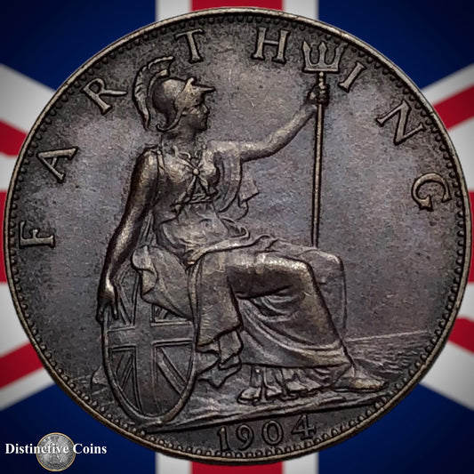 Great Britain 1904 Farthing 1/4d GB4567