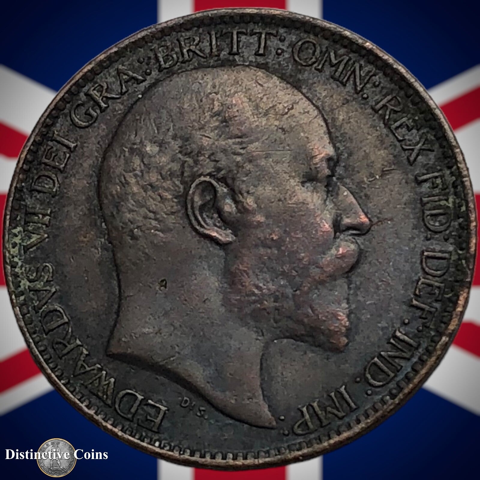 Great Britain 1909 Farthing 1/4d GB4618