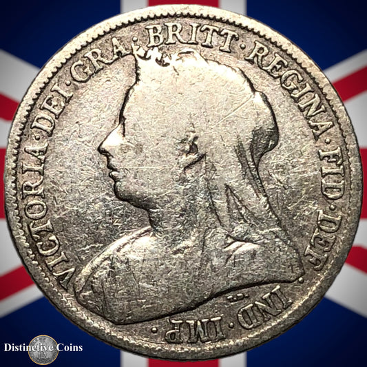 Great Britain 1896 British One Shilling GB0649