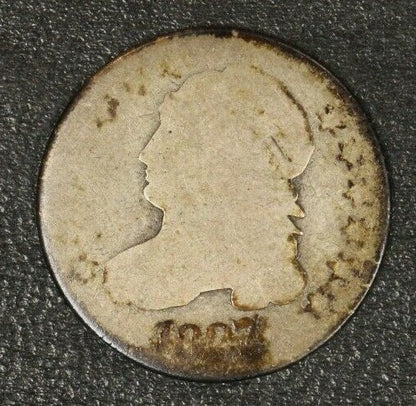 1827 Capped Bust Dime Circulated   