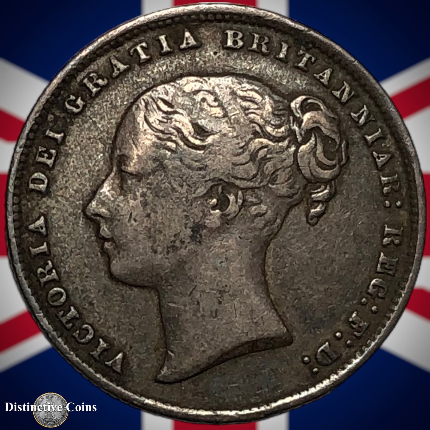 Great Britain 1866 British One Shilling GB0288