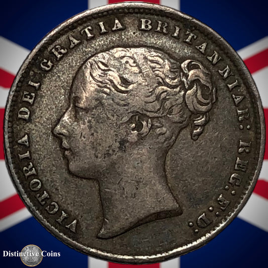Great Britain 1866 British One Shilling GB0288