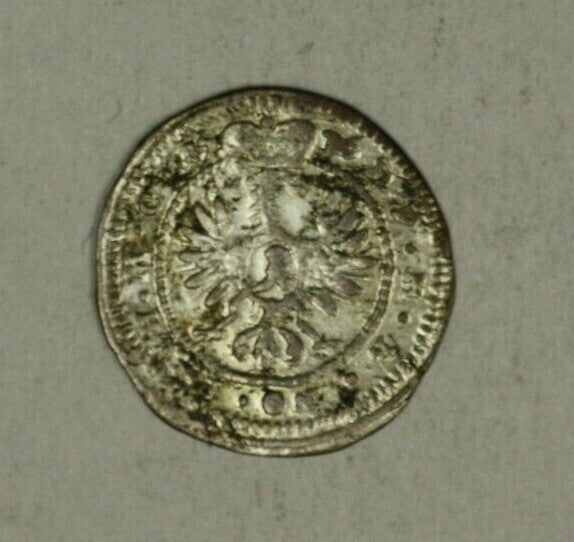 Germany Brandenburg Ansbach Kreuzer 1736 Billon AU/UNC Flaw FL's A2254