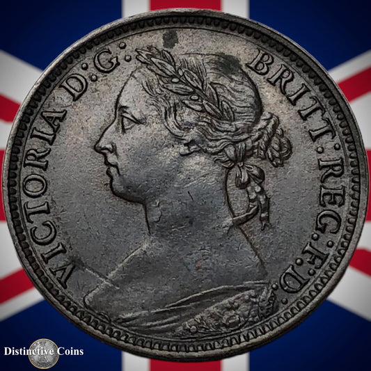 Great Britain 1881 H Farthing 1/4d GB3989