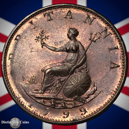 Great Britain 1799 Half Penny 1/2d GB5134