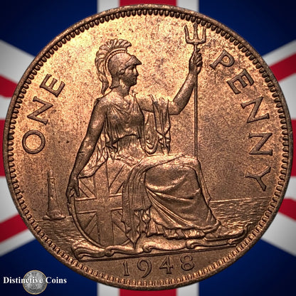 Great Britain 1948 Penny 1d GB7290