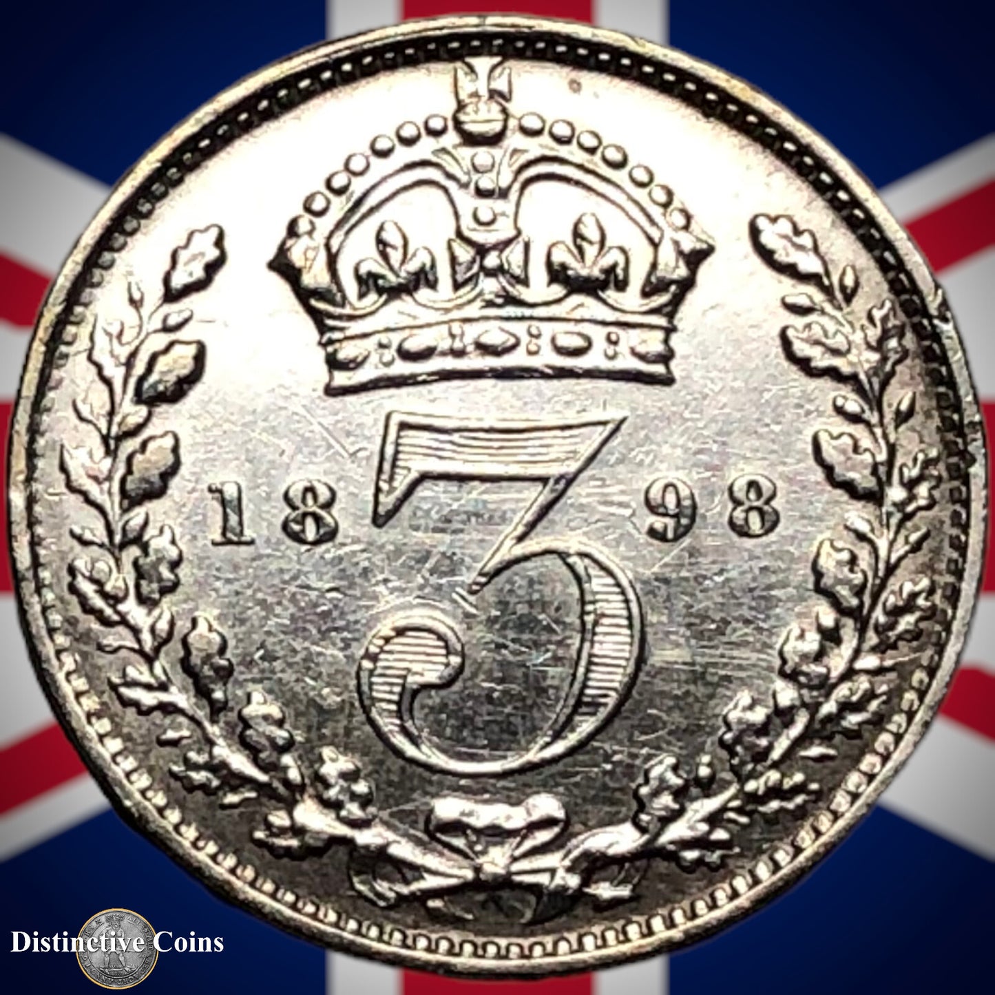 Great Britain 1898 Three Pence GB2052