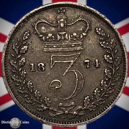 Great Britain 1874 Three Pence GB1867
