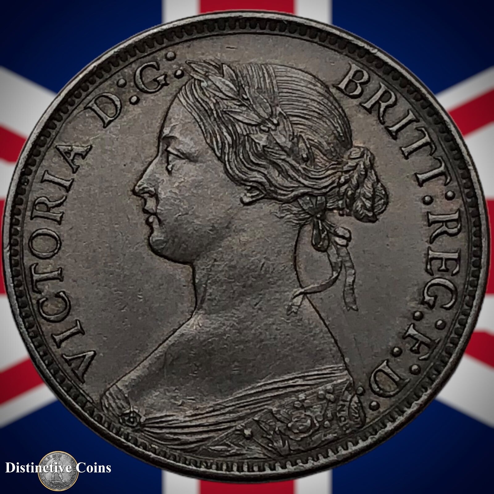 Great Britain 1873 Farthing 1/4d GB3698