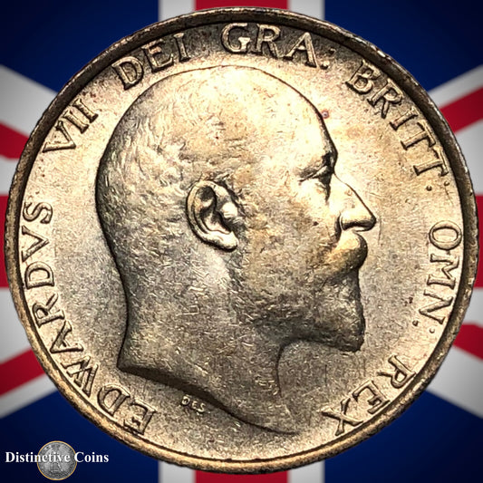 Great Britain 1907 British One Shilling GB0851
