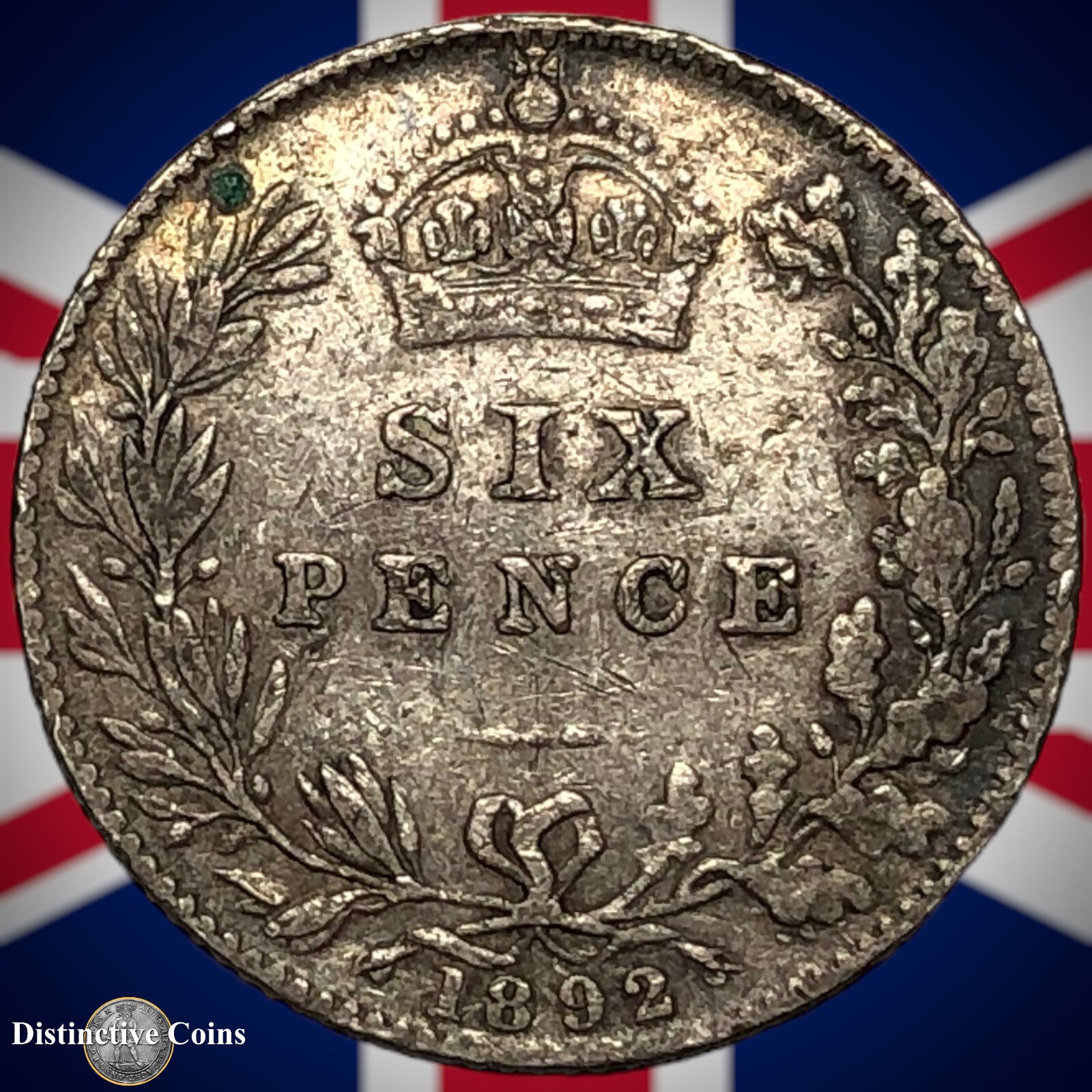 Great Britain 1892 Six Pence GB2764