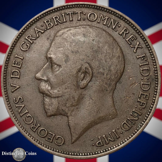 Great Britain 1915 Penny 1d GB6819