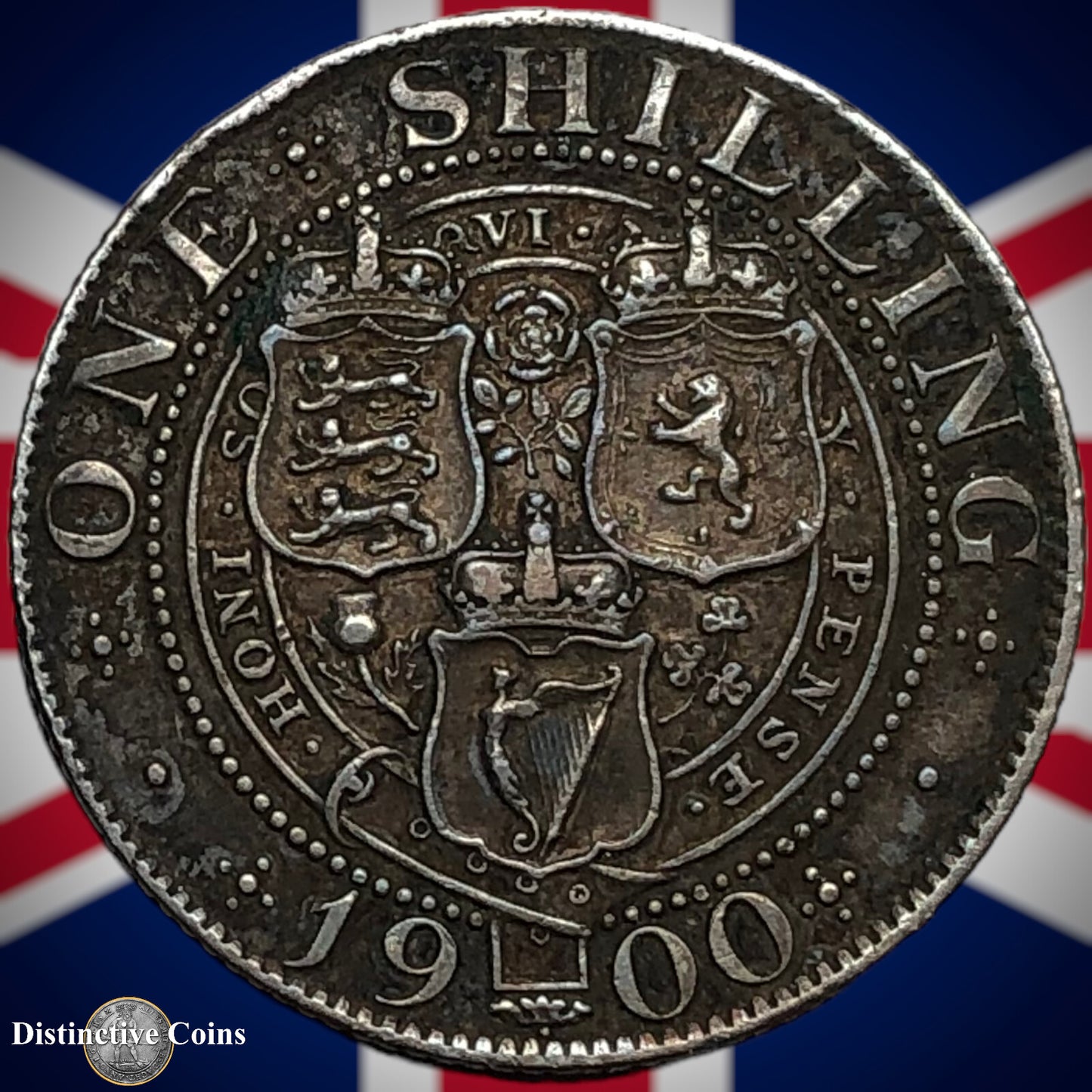 Great Britain 1900 British One Shilling GB0721