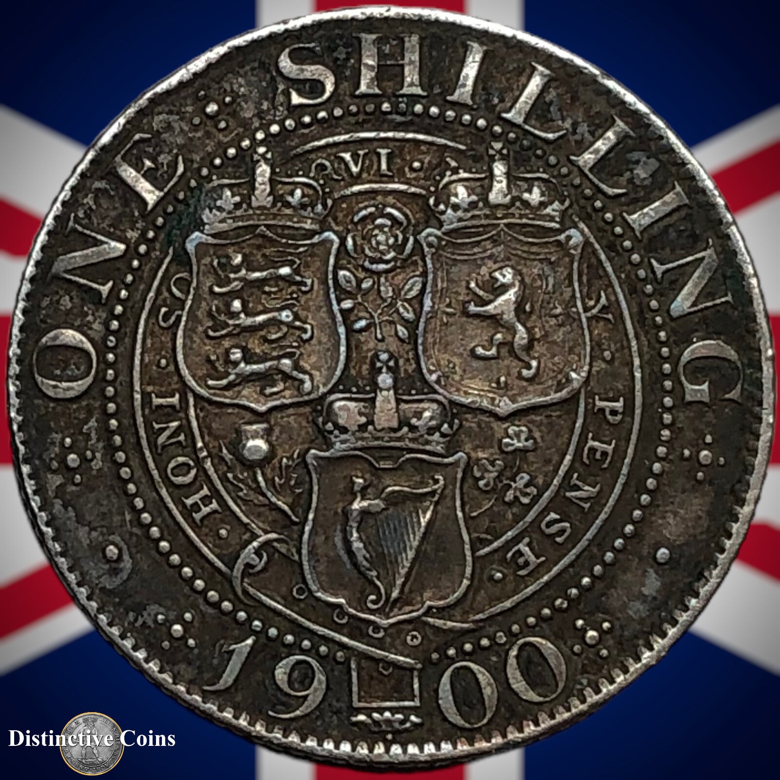 Great Britain 1900 British One Shilling GB0721