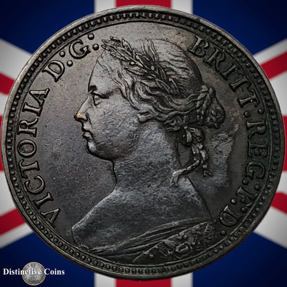 Great Britain 1880 Farthing 1/4d GB3843