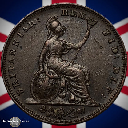 Great Britain 1831 Farthing 1/4d GB3354