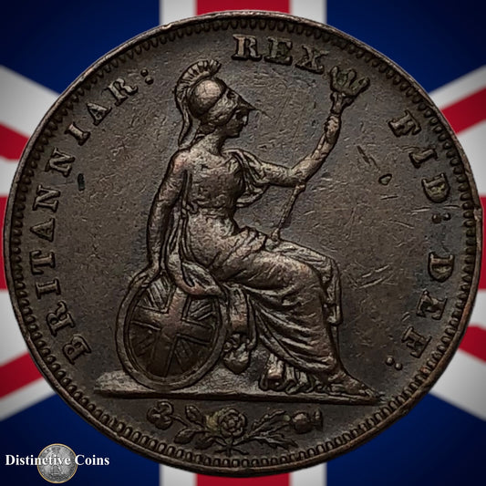 Great Britain 1831 Farthing 1/4d GB3354