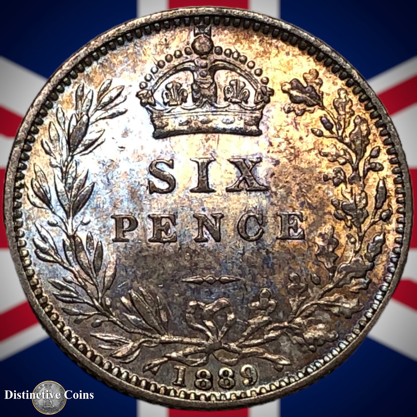 Great Britain 1889 Six Pence GB2732