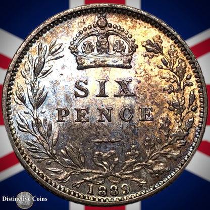 Great Britain 1889 Six Pence GB2732