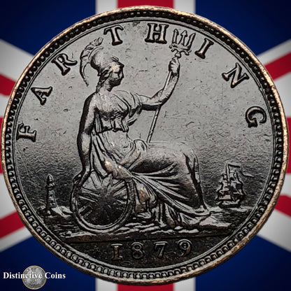 Great Britain 1879 Farthing 1/4d GB3819