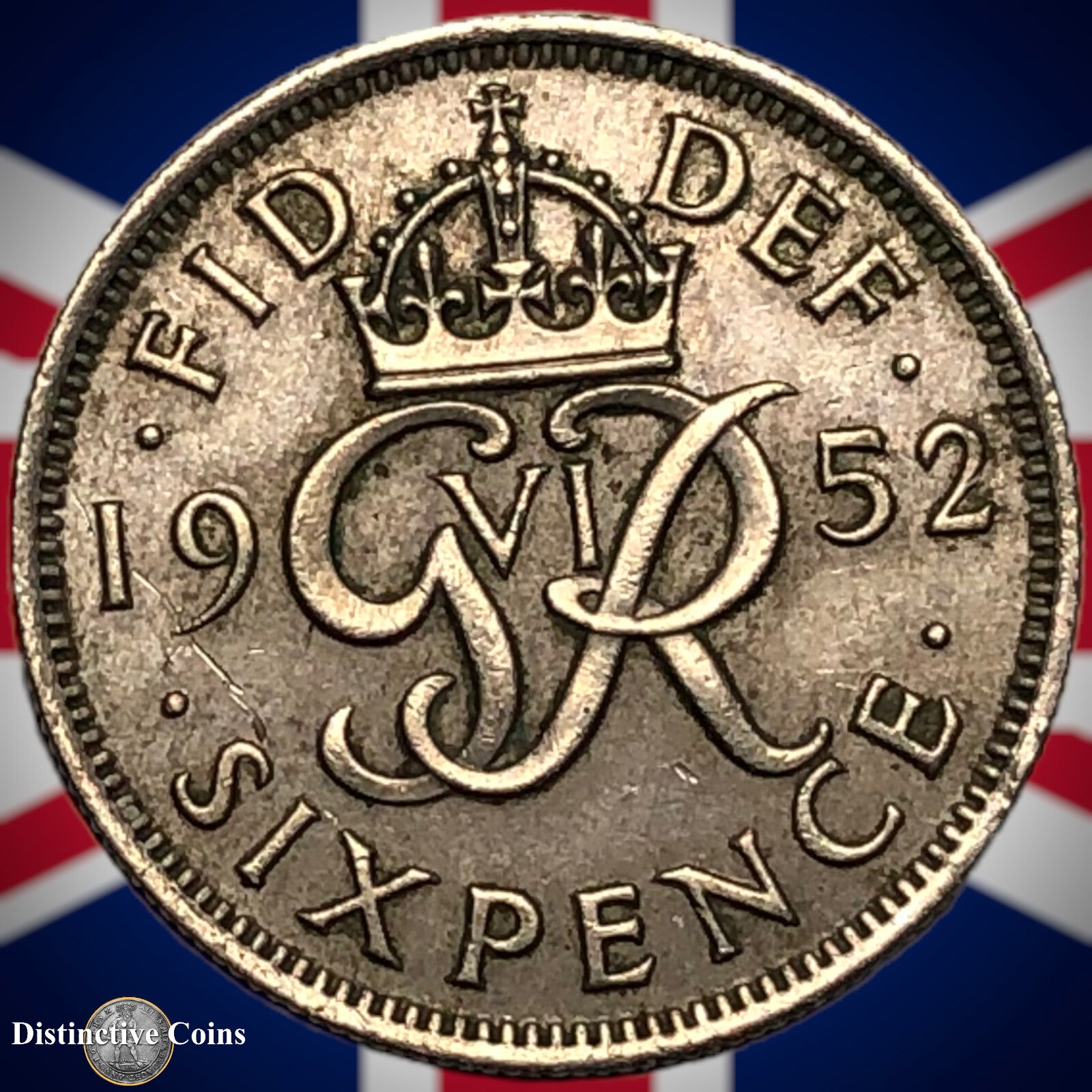 Great Britain 1952 Six Pence GB1814
