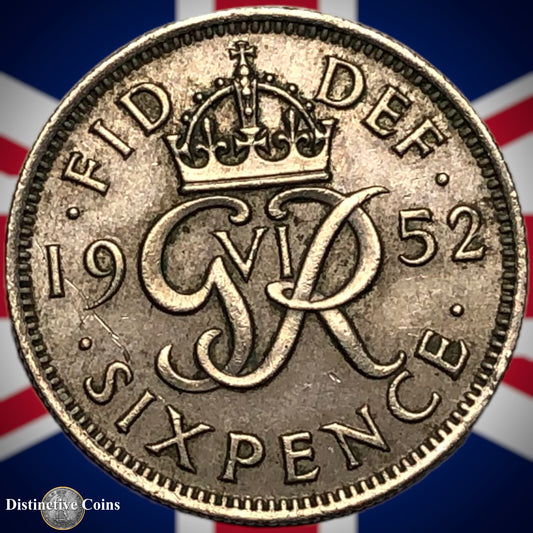 Great Britain 1952 Six Pence GB1814
