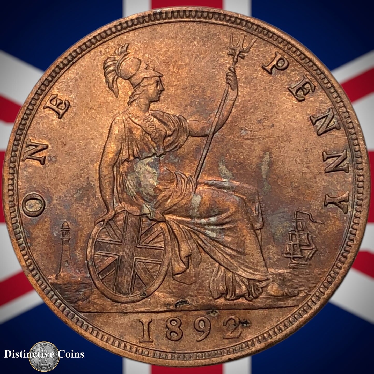 Great Britain 1892 Penny 1d GB6562