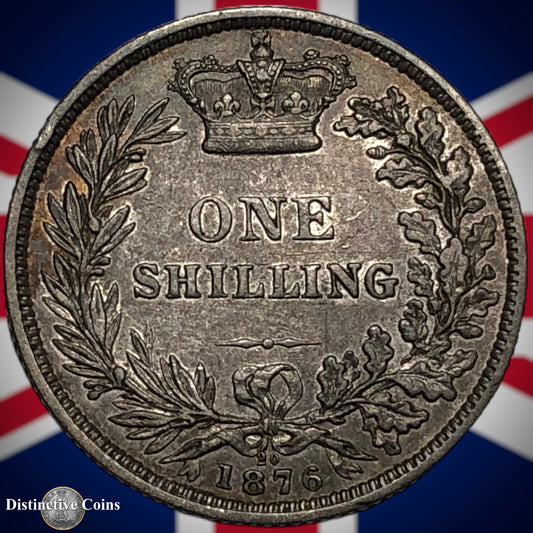 Great Britain 1876 British One Shilling GB0373