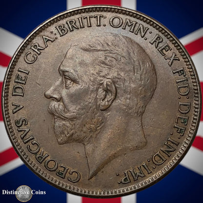 Great Britain 1927 Penny 1d GB7038