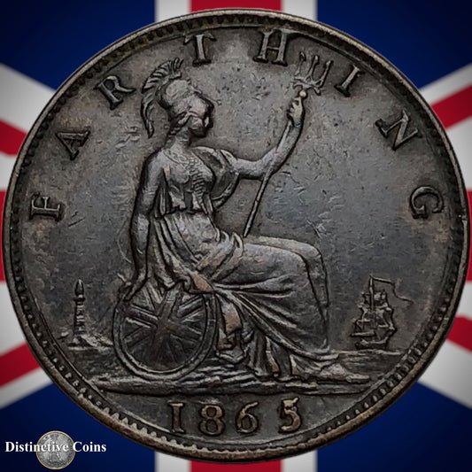 Great Britain 1865/2 Farthing 1/4d GB3546
